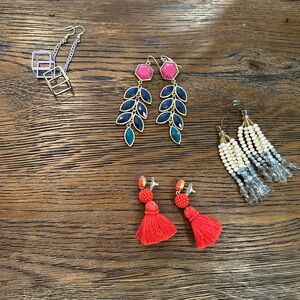 Colorful Jewelry Earrings Set Including J Crew